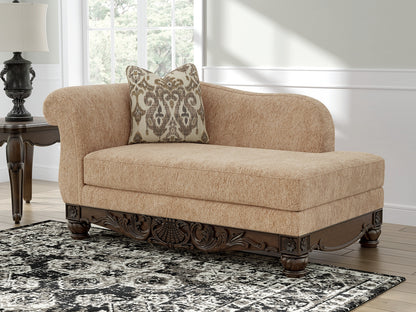 Cassel Furniture Outlet - Ashley Furniture - Chelsworth Living Room - RAF Corner Chaise / Golden - PC5790516