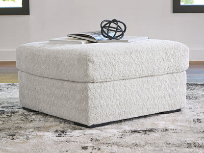 Cassel Furniture Outlet - Ashley Furniture - Cuddle Plush Living Room - Oversized Accent Ottoman / Arctic - PC5910608