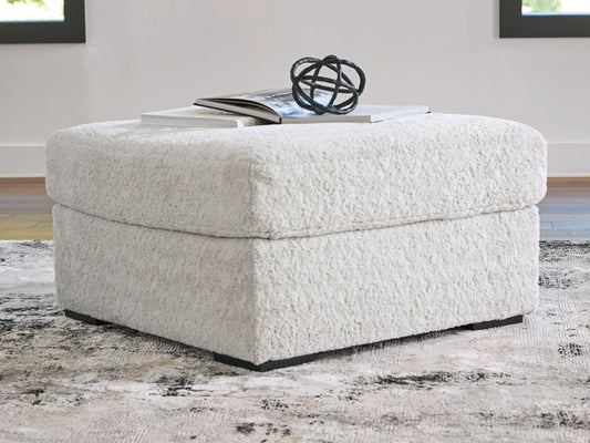 Cassel Furniture Outlet - Ashley Furniture - Cuddle Plush Living Room - Oversized Accent Ottoman / Arctic - PC5910608
