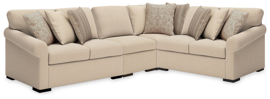 Cassel Furniture Outlet - Ashley Furniture - LadyMae 4-Piece Sectional - 4-Piece Sectional - 59404S9