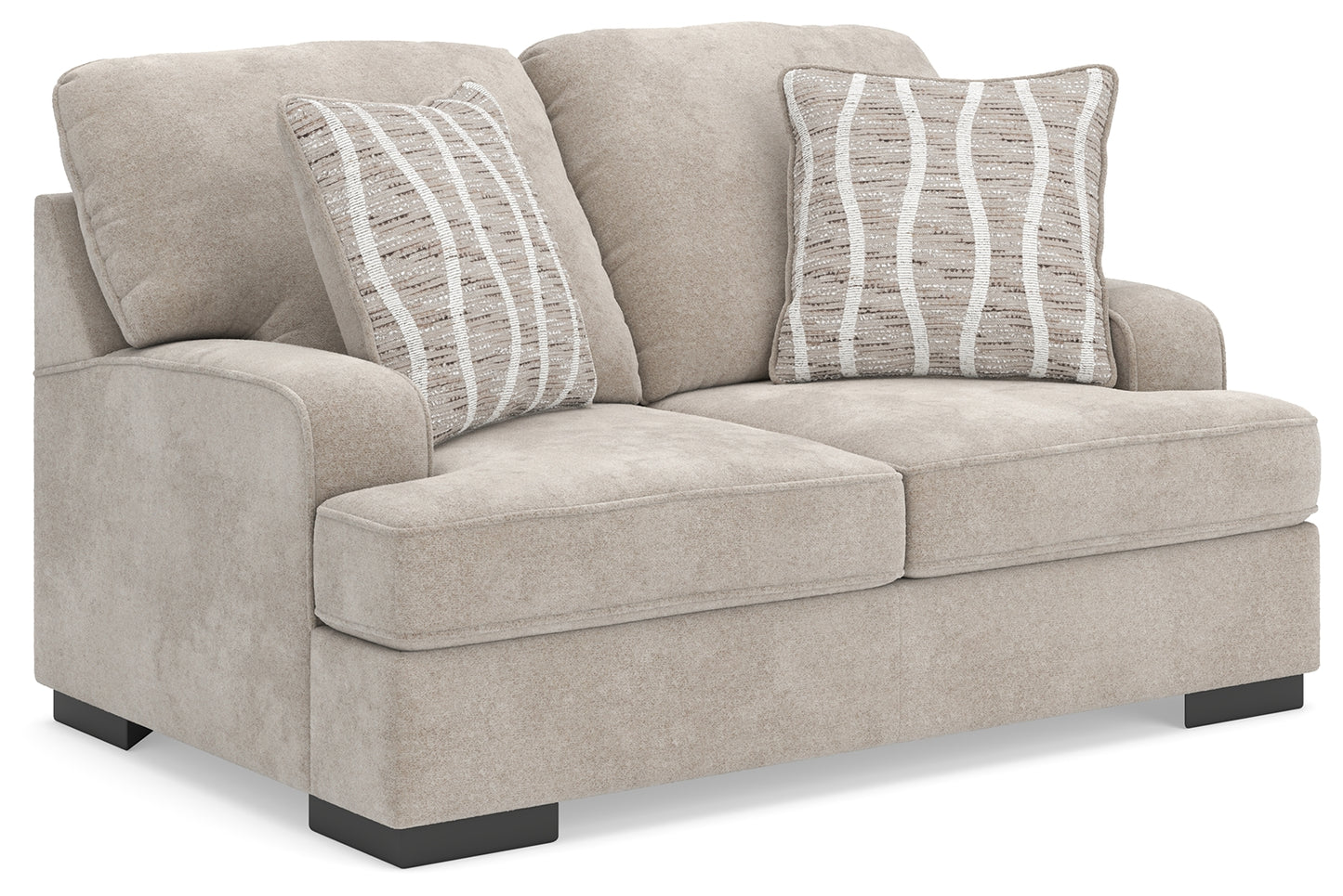 Cassel Furniture Outlet - Ashley Furniture - High Profile Living Room - Loveseat / Taupe - 5990235
