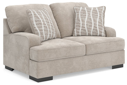 Cassel Furniture Outlet - Ashley Furniture - High Profile Living Room - Loveseat / Taupe - 5990235