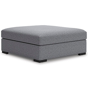 Cassel Furniture Outlet - Ashley Furniture - Bealton Living Room - Oversized Accent Ottoman / Salt and Pepper - 6130508
