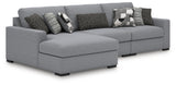RAF 4-Piece Sectional with Double Chaise