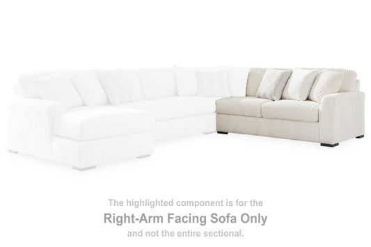 Cassel Furniture Outlet - Ashley Furniture - Chessington Sectional - LAF 3-Piece Sectional / Ivory - 61904S5