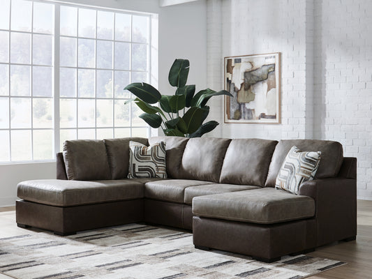 Cassel Furniture Outlet - Ashley Furniture - Castille Way Sectional - RAF 2-Piece Sectional with Chaise - PC62703S1