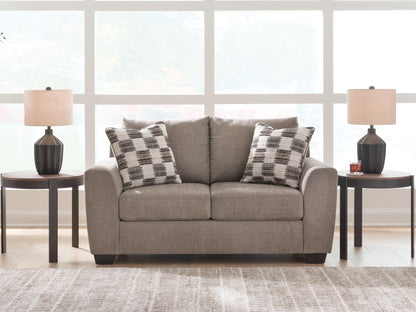 Cassel Furniture Outlet - Ashley Furniture - Loreo Living Room - Loveseat / Truffle - 6310235