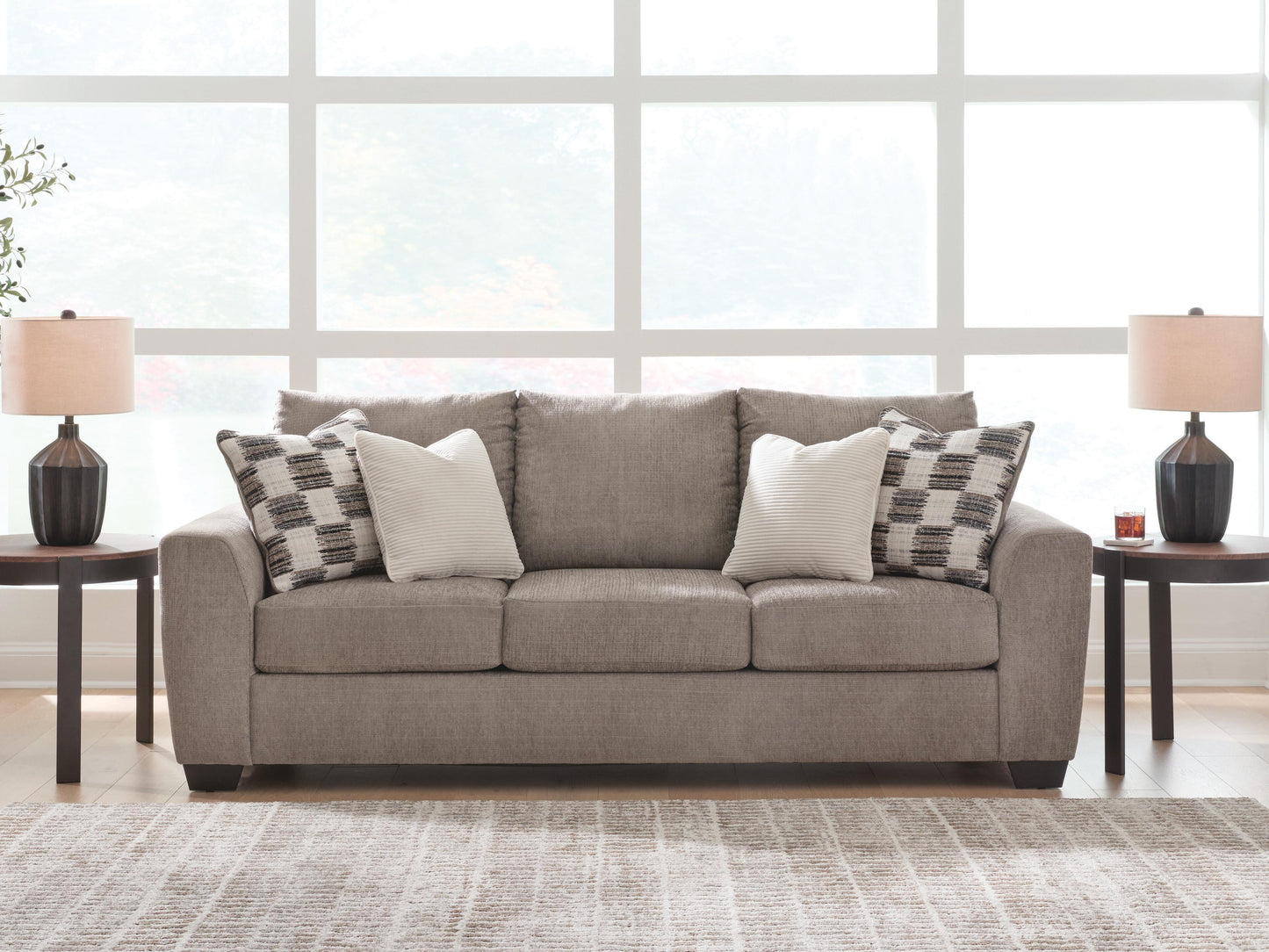 Cassel Furniture Outlet - Ashley Furniture - Loreo Living Room - Sofa / Truffle - 6310238