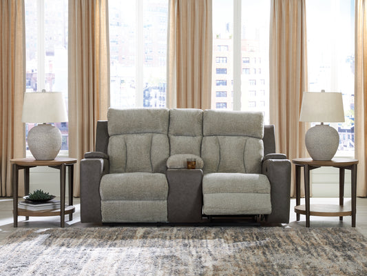 Cassel Furniture Outlet - Ashley Furniture - WhipLash Living Room - PWR Recliner/ADJ Headrest / Sisal - PC6320413
