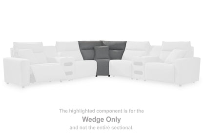Cassel Furniture Outlet - Ashley Furniture - ModMax II Sectional - Wedge / Salt and Pepper - 6590677