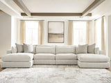 RAF 4-Piece Double Chaise Sectional