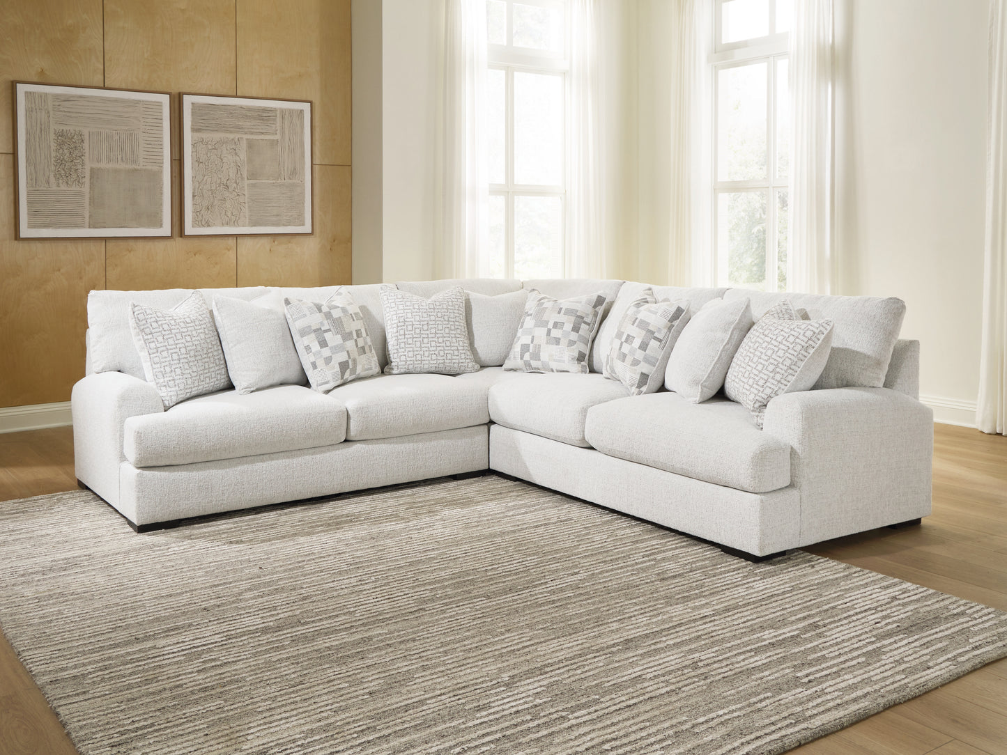 Cassel Furniture Outlet - Ashley Furniture - Misty-Lakes Sectional - 3-Piece Sectional - PC66906S4
