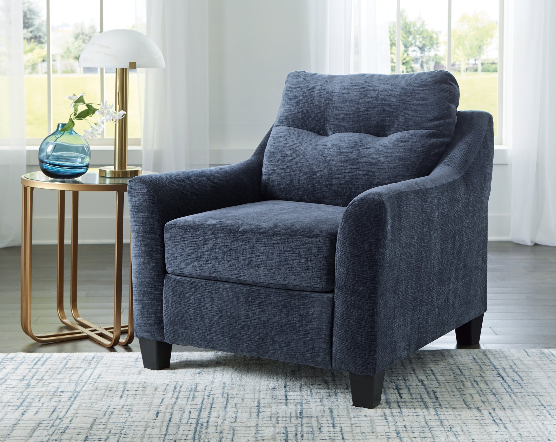 Cassel Furniture Outlet - Ashley Furniture - Amity Bay Living Room - Chair / Ink - 6720620