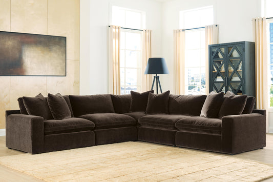 Cassel Furniture Outlet - Ashley Furniture - Maxton Heights Sectional - RAF 5-Piece Sectional - 67807S4