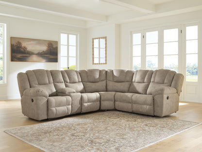 Cassel Furniture Outlet - Ashley Furniture - Pearce-Pike Sectional - 3-Piece Reclining Sectional with Console - PC69205S1