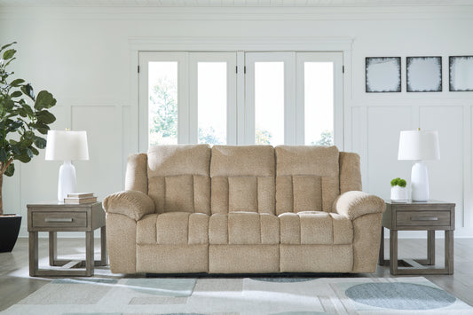 Cassel Furniture Outlet - Ashley Furniture - Tip-Off Living Room - PWR Recliner/ADJ Headrest / Slate - 6930482