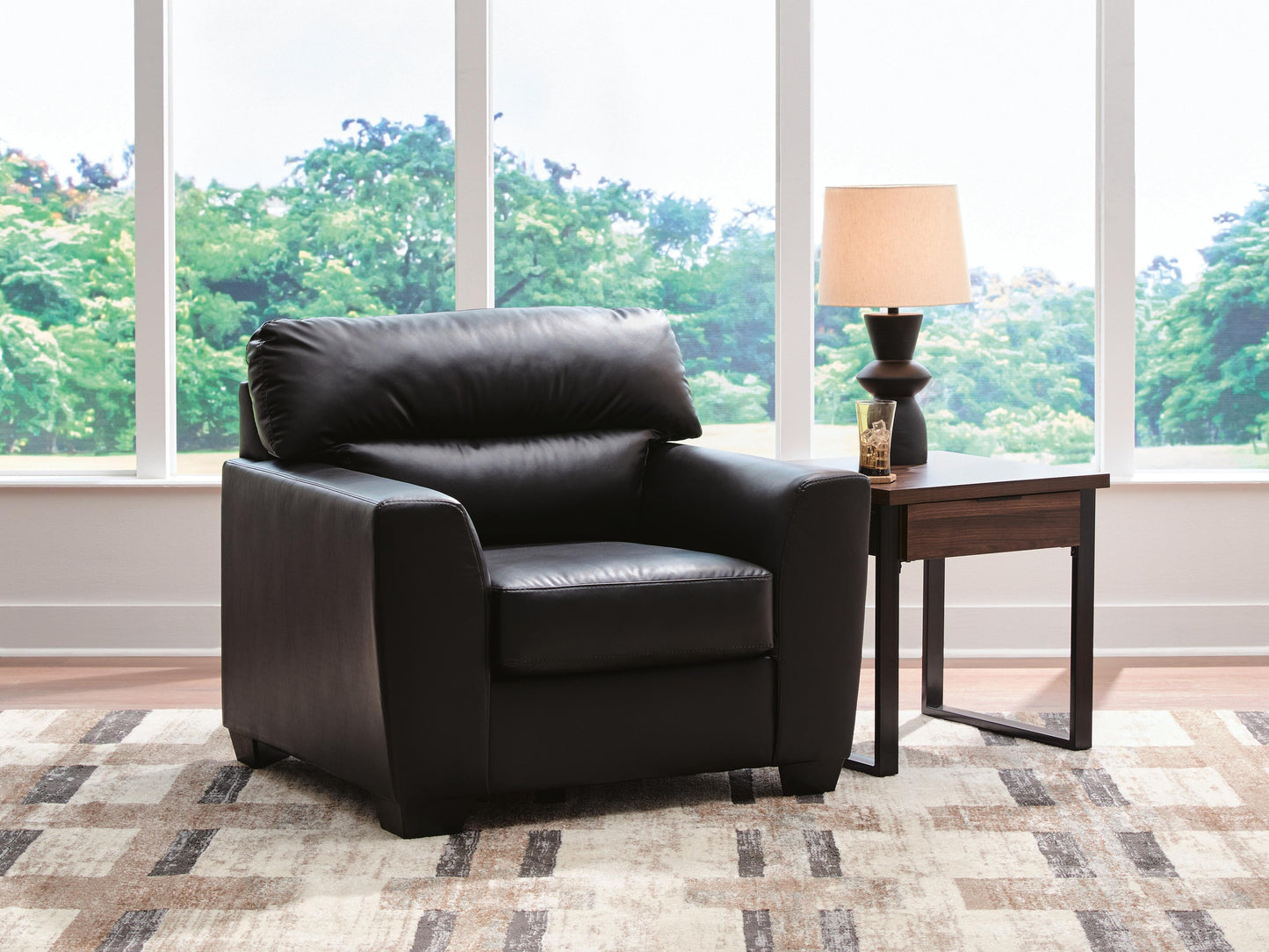 Cassel Furniture Outlet - Ashley Furniture - Glennbre Living Room - Chair / Midnight - PC6980420