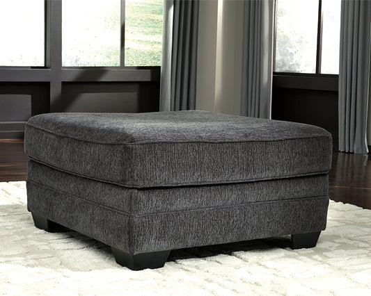 Cassel Furniture Outlet - Ashley Furniture - Tracling Living Room - Oversized Accent Ottoman / Slate - 7260008