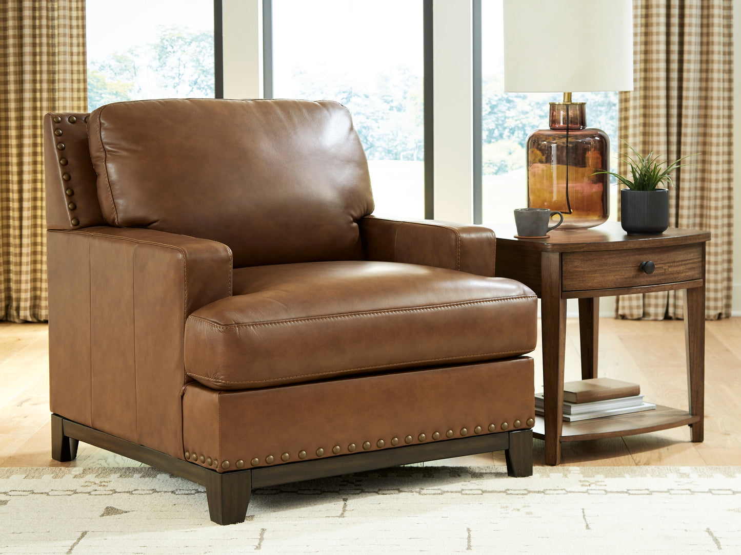 Cassel Furniture Outlet - Ashley Furniture - Saonara Living Room - Chair / Amber - PC7310920