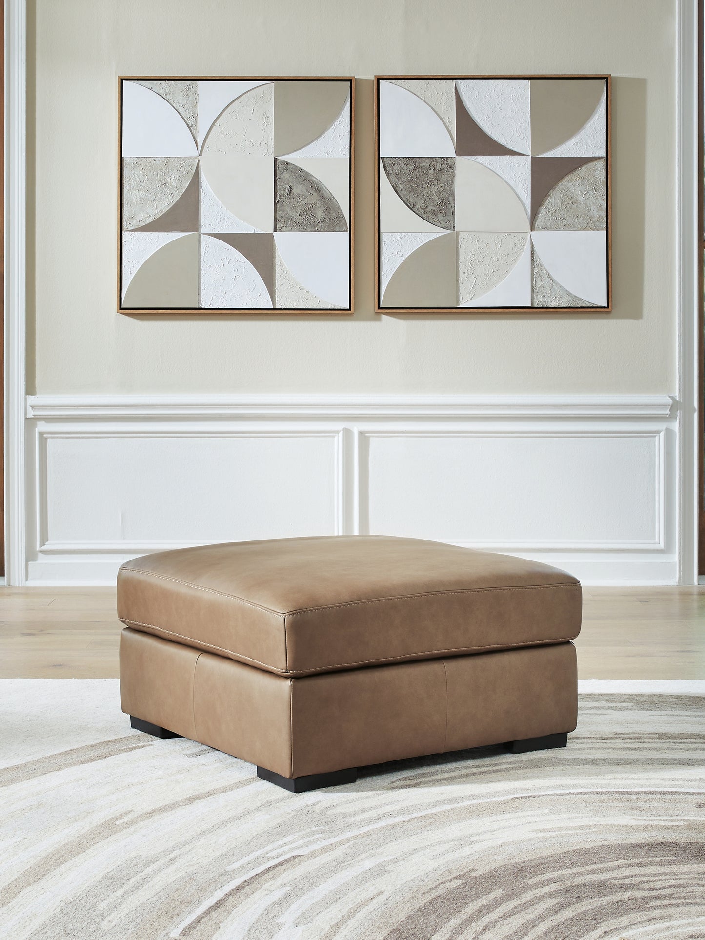 Cassel Furniture Outlet - Ashley Furniture - Veronella Living Room - Oversized Accent Ottoman / Sahara - 7610608