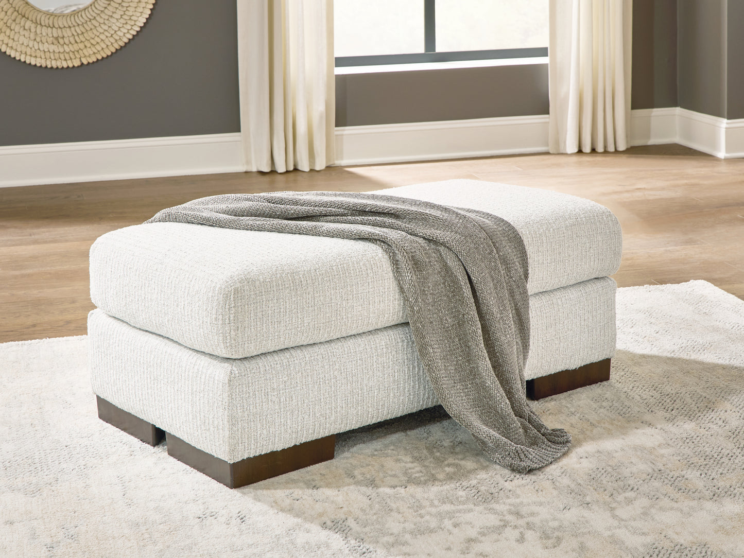 Cassel Furniture Outlet - Ashley Furniture - Hartside Living Room - Ottoman / Frosted - 8010414