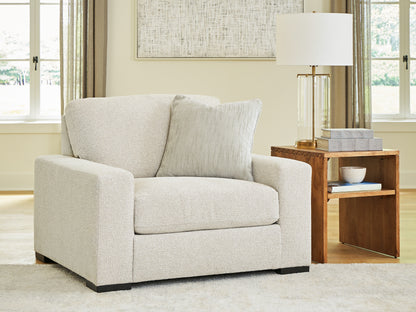 Cassel Furniture Outlet - Ashley Furniture - Conlee-Pike Living Room - Chair and a Half / Linen - PC8131023
