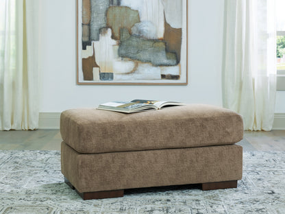 Cassel Furniture Outlet - Ashley Furniture - Jayne Park Living Room - Ottoman / Pecan - PC8150514