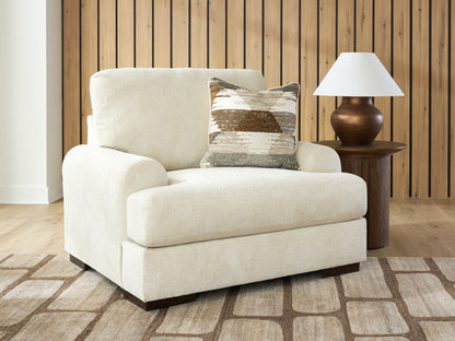 Cassel Furniture Outlet - Ashley Furniture - Jayne Park Living Room - Chair and a Half / Sand - PC8150623