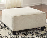 Oversized Accent Ottoman