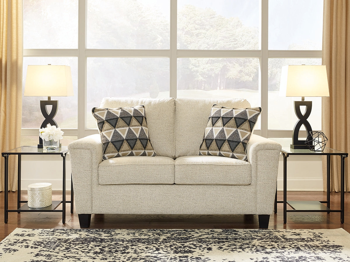 Cassel Furniture Outlet - Ashley Furniture - Abinger Living Room - Loveseat / Natural - 8390435