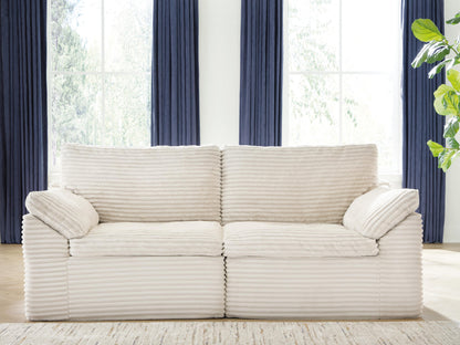Cassel Furniture Outlet - Ashley Furniture - Fannin Sectional - LAF/RAF Corner Chair (Set of 2) / Ivory - PC8430451