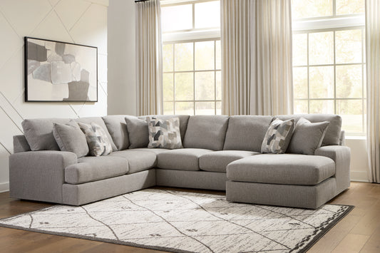 Cassel Furniture Outlet - Ashley Furniture - Lindon Sectional - 3-Piece Sectional with Chaise - 84704S4