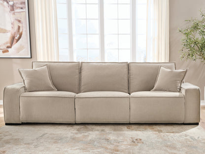 Cassel Furniture Outlet - Ashley Furniture - Carceri Sectional - 3-Piece Power Sectional Reclining Sofa / Cashmere - 87003S3