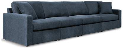 Cassel Furniture Outlet - Ashley Furniture - Modmax Sectional - RAF 4-Piece Sectional / Ink - 92101S10