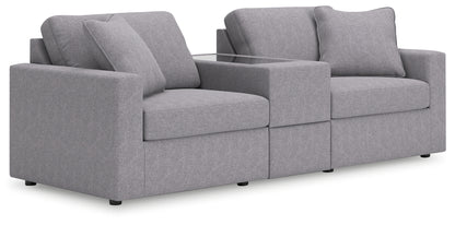 Cassel Furniture Outlet - Ashley Furniture - Modmax Sectional - RAF 3-Piece Sectional / Granite - 92104S3
