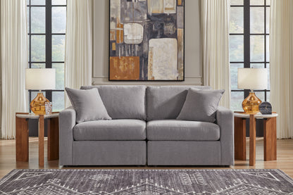 Cassel Furniture Outlet - Ashley Furniture - Modmax Sectional - RAF 2-Piece Sectional / Granite - 92104S1