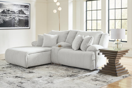 Cassel Furniture Outlet - Ashley Furniture - Top Tier Sectional - 3-Piece Sectional Chofa / Alloy - 92706S10