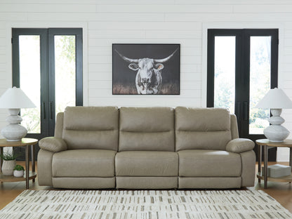 Cassel Furniture Outlet - Ashley Furniture - Narwhal Place Sectional - 5-Piece Power Reclining Sectional / Pebble - PC99201S8