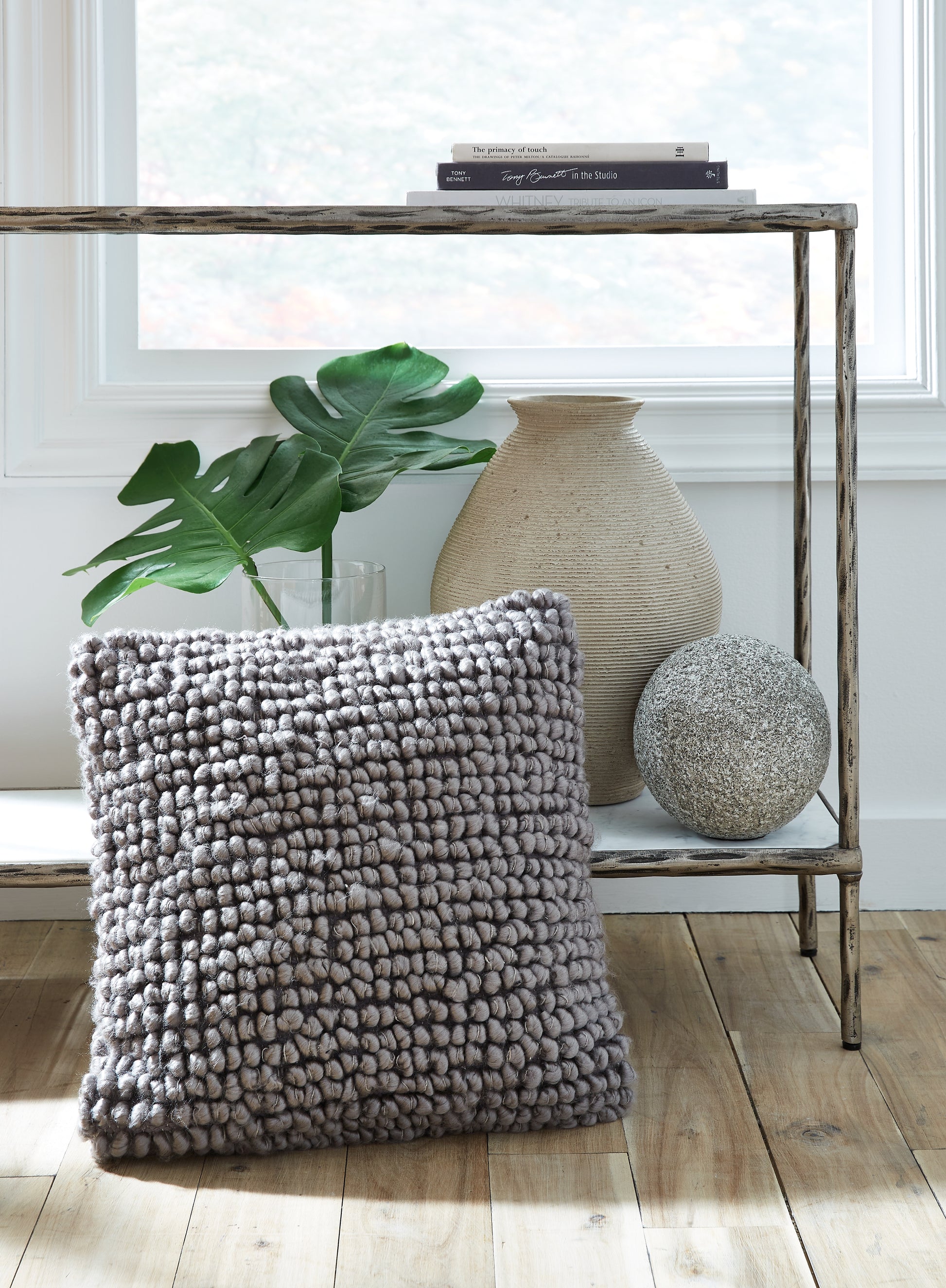 Cassel Furniture Outlet - Ashley Furniture - Aavie Pillows - Pillow (4/CS) / Gray - A1000977