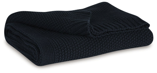 Cassel Furniture Outlet - Ashley Furniture - Gayelery Throw (Set of 3) - Throw (3/CS) / Black - A1001086