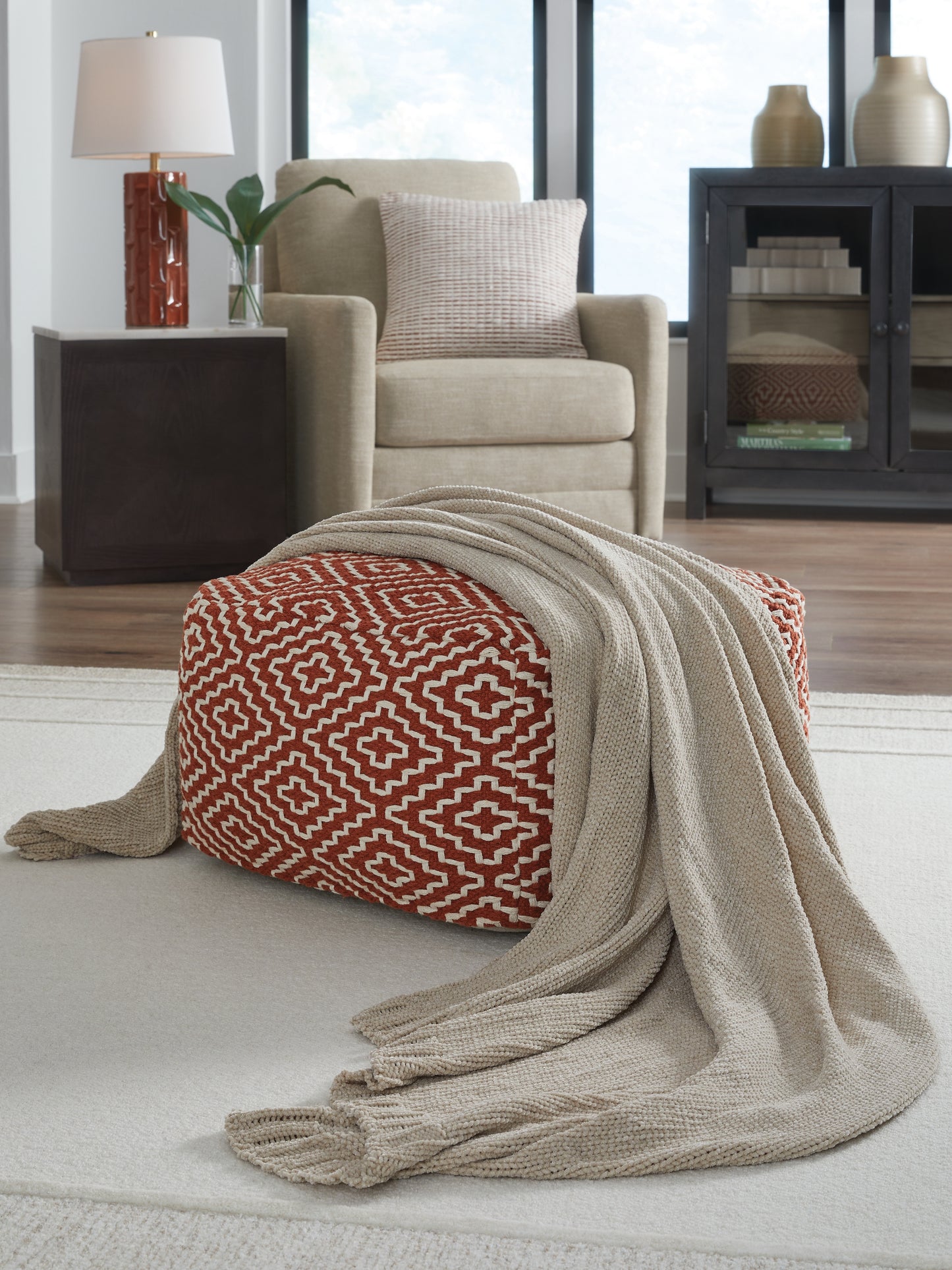Cassel Furniture Outlet - Ashley Furniture - Anawood Throw (Set of 3) - Throw (3/CS) / Oatmeal - A1001096