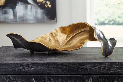 Cassel Furniture Outlet - Ashley Furniture - Melinda Sculpture - Sculpture / Black/Gold Finish - A2000416