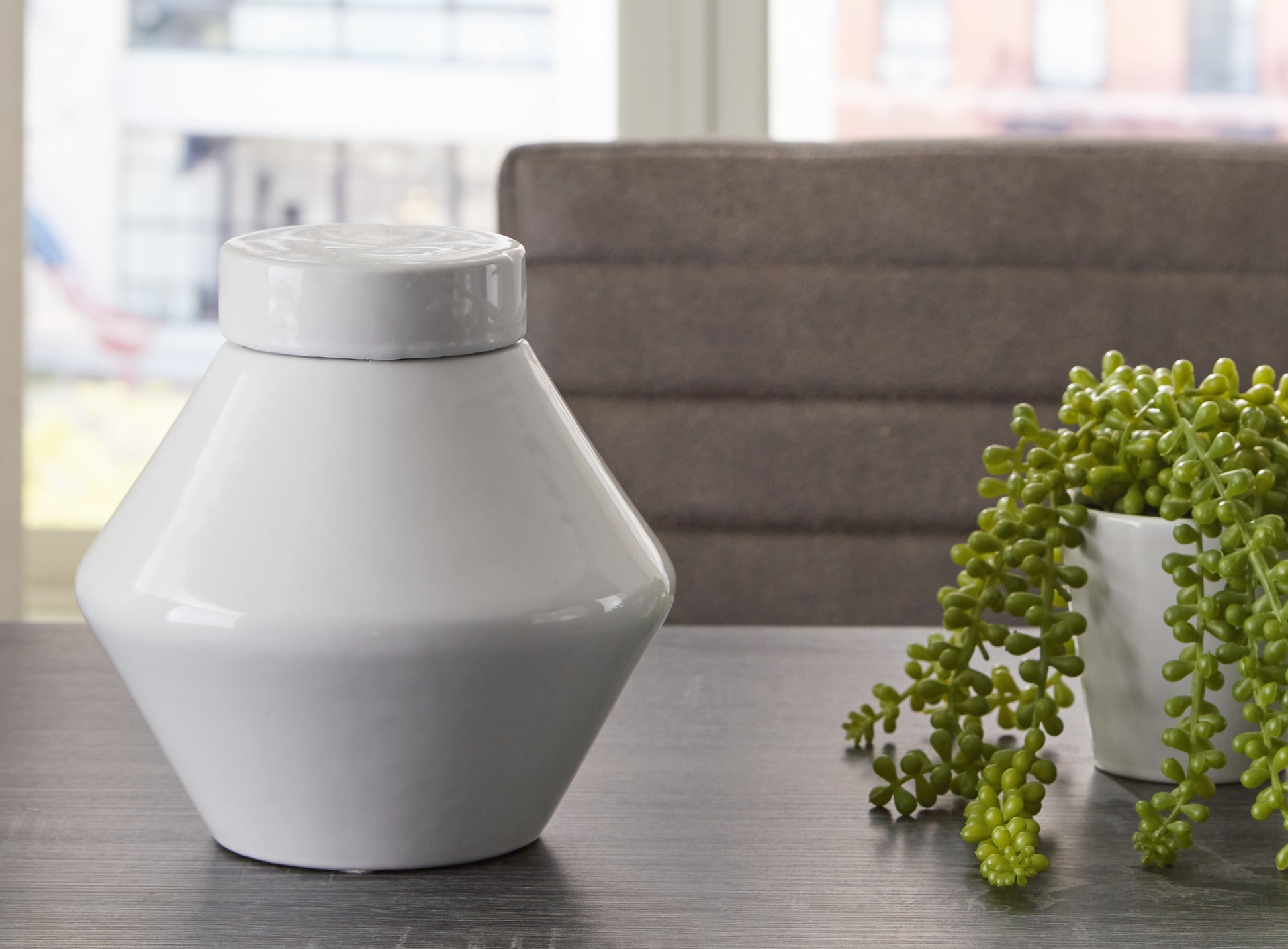 Cassel Furniture Outlet - Ashley Furniture - Domina Jar (Set of 2) - Jar (2/CS) / White - A2000485