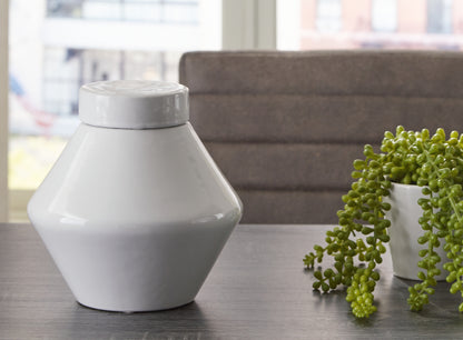 Cassel Furniture Outlet - Ashley Furniture - Domina Jar (Set of 2) - Jar (2/CS) / White - A2000485