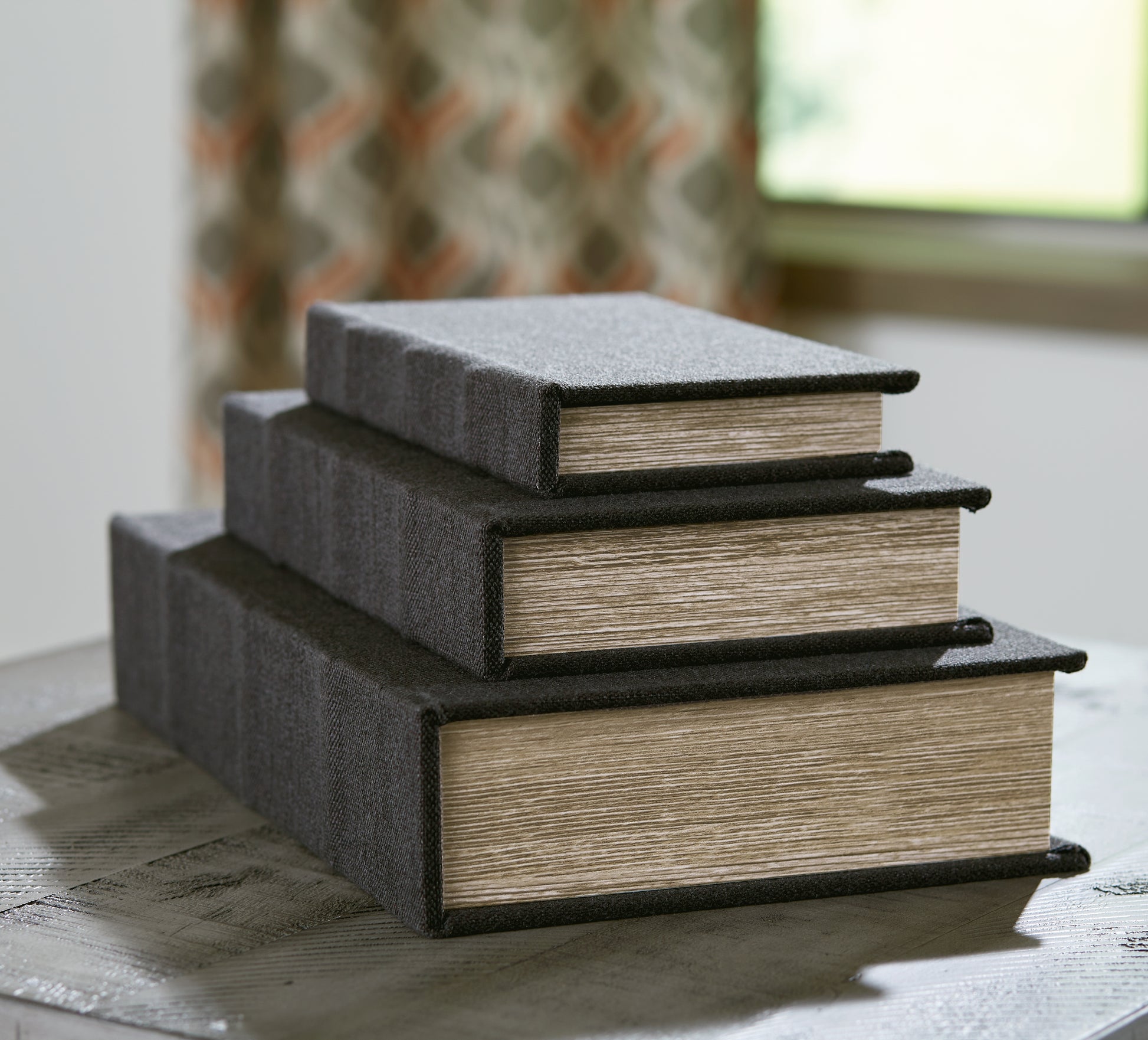 Cassel Furniture Outlet - Ashley Furniture - Jolina Box (Set of 3) - Box Set (3/CN) / Black - A2000489