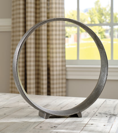 Cassel Furniture Outlet - Ashley Furniture - Ryandale Sculpture - Sculpture (2/CS) / Antique Pewter Finish - A2000502
