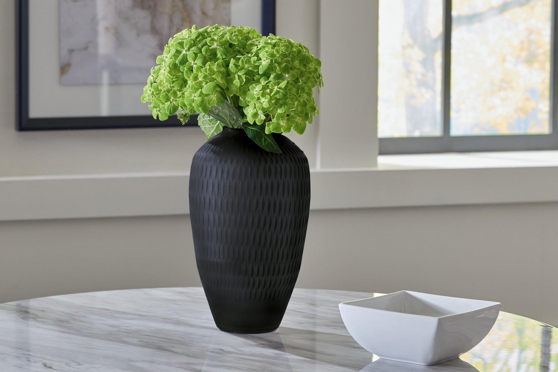 Cassel Furniture Outlet - Ashley Furniture - Etney Vase - Vase / Slate - A2000509