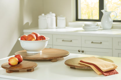 Cassel Furniture Outlet - Ashley Furniture - Kaidler Tray Set (Set of 3) - Tray Set (3/CN) / Brown - A2000614