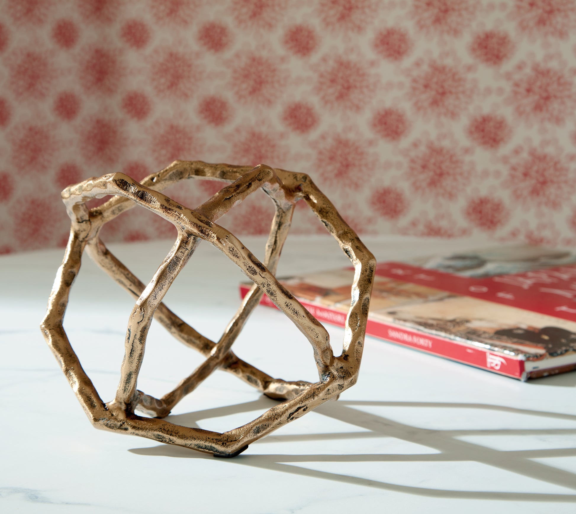 Cassel Furniture Outlet - Ashley Furniture - Laddington Sculpture - Sculpture (2/CS) / Antique Brass Finish - A2000670