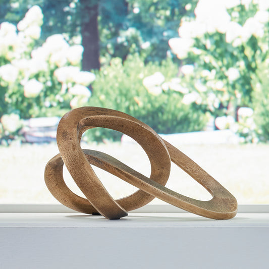 Cassel Furniture Outlet - Ashley Furniture - Dunnruck Sculpture - Sculpture / Antique Brass Finish - A2000686